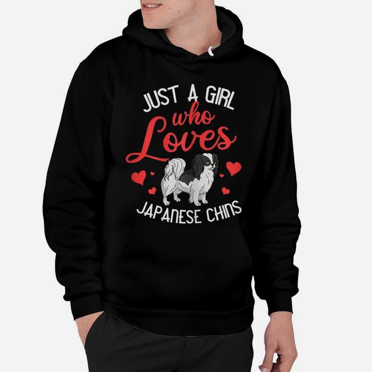 Japanese Chin Dog Gift Puppies Owner Lover Hoodie