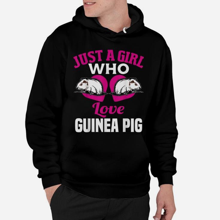 Just A Girl Who Love Guinea Pig Funny Guinea Pig Lover Shirt Hoodie