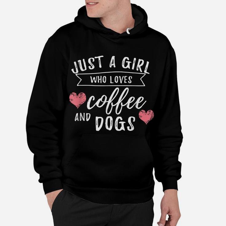 Just A Girl Who Loves Dogs - Dog Owner & Lover Gift Hoodie