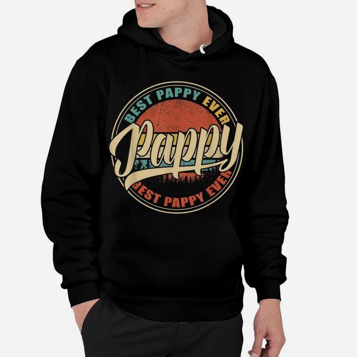 Mens Best Pappy Ever Funny Xmas Dad Papa Grandpa Christmas Gifts Hoodie