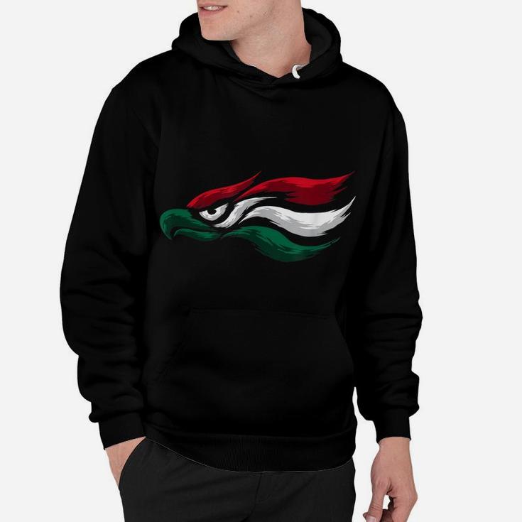 Mexican Eagle With Mexico Flag - Hecho En Mexico Hoodie