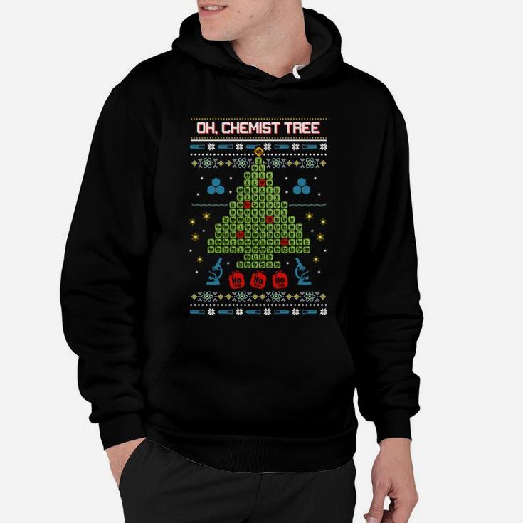 Oh, Chemistree, Chemist Tree - Ugly Chemistry Christmas Sweatshirt Hoodie