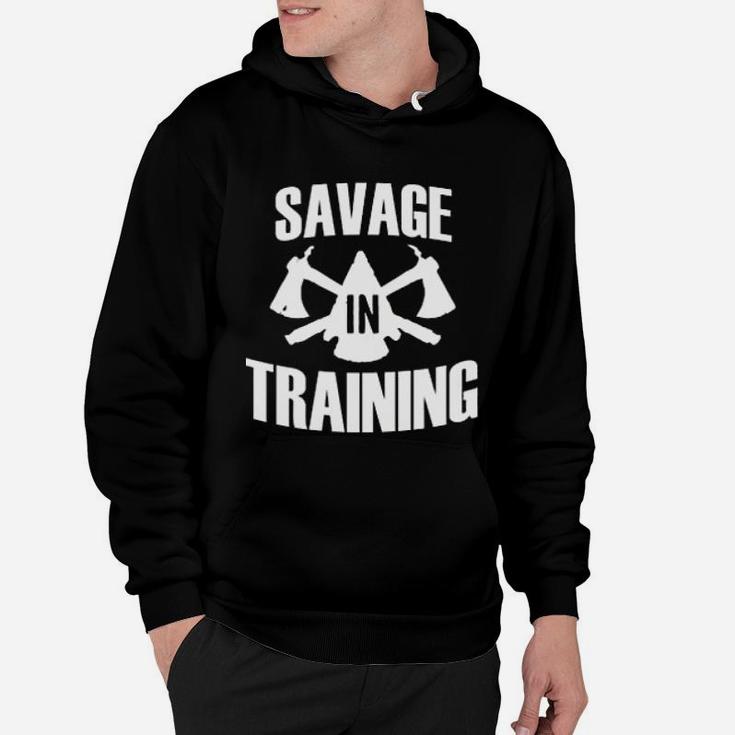 Savage In Training Cross Training Gym Workout Hoodie