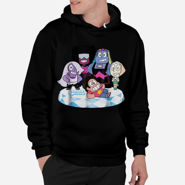 Stevens Universe Group Shot Of All Gems Graphic Hoodie
