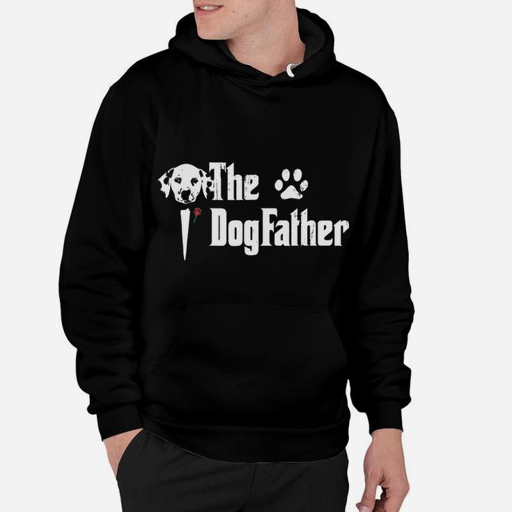 The DogFather Dalmatian Dog Dad Father Day Gift Hoodie