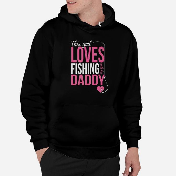 This Girl Loves Fishing With Her Daddy Hoodie