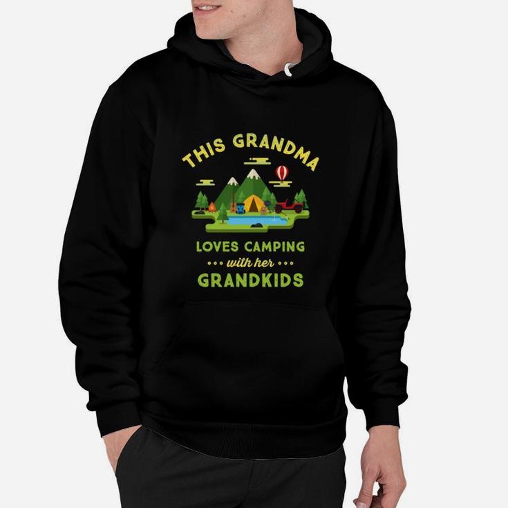 This Grandma Loves Camping With Her Grandkids Hoodie