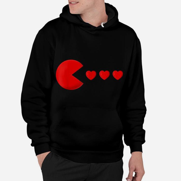 Valentines Day Hearts Funny Boys Girls Kids Gift Hoodie