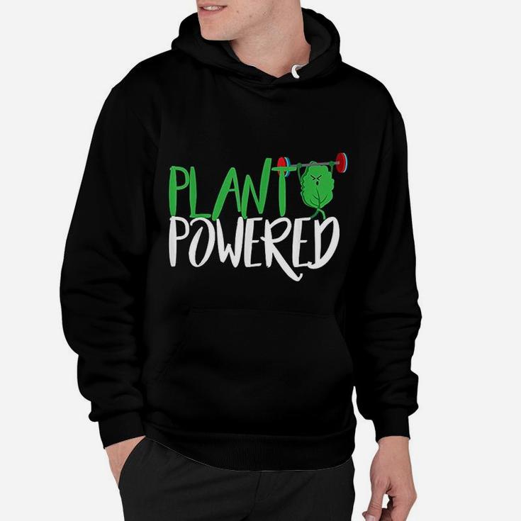 Vegan Workout Gift Design For Plant Powered Athletes Gym Hoodie