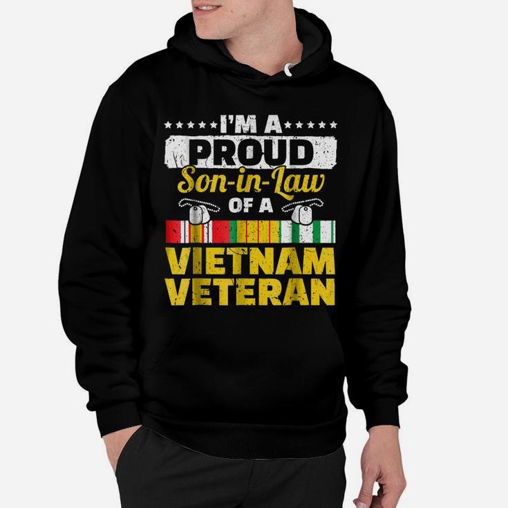 Vietnam Veteran Shirts Proud Son-In-Law Tees Men Boys Gifts Hoodie