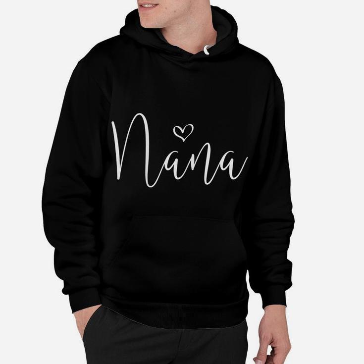 Womens Nana Shirt For Women Nana Gifts For Grandma Birthday Hoodie
