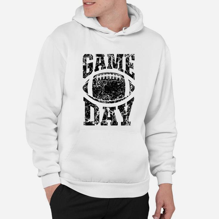 Football Game Day Funny Team Sports Gifts Men Women Vintage Hoodie