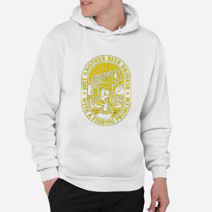 Funny Another Beer Drinker With A Fishing Problem For Dad Hoodie