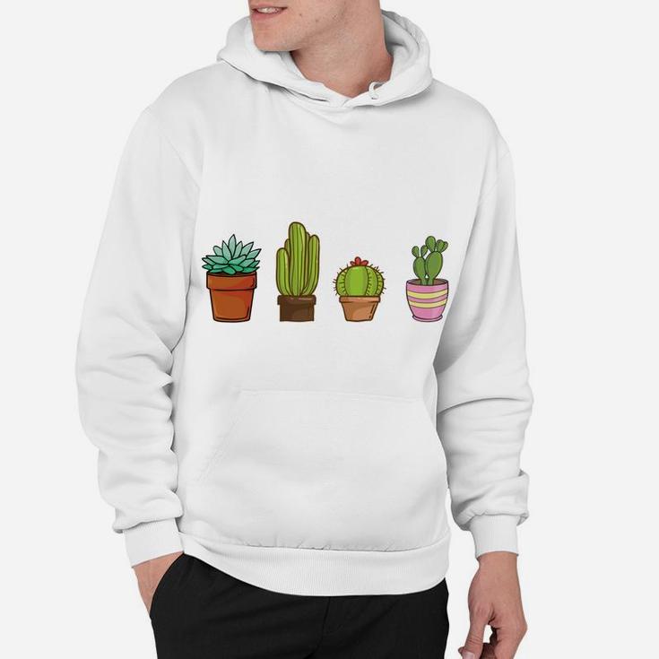 Succulent Gifts For Women Cactus Garden - What The Fucculent Hoodie