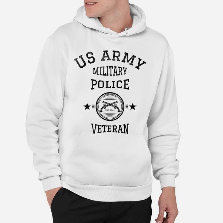 Us Army Military Police Veteran Retired Police Officer Gift Hoodie