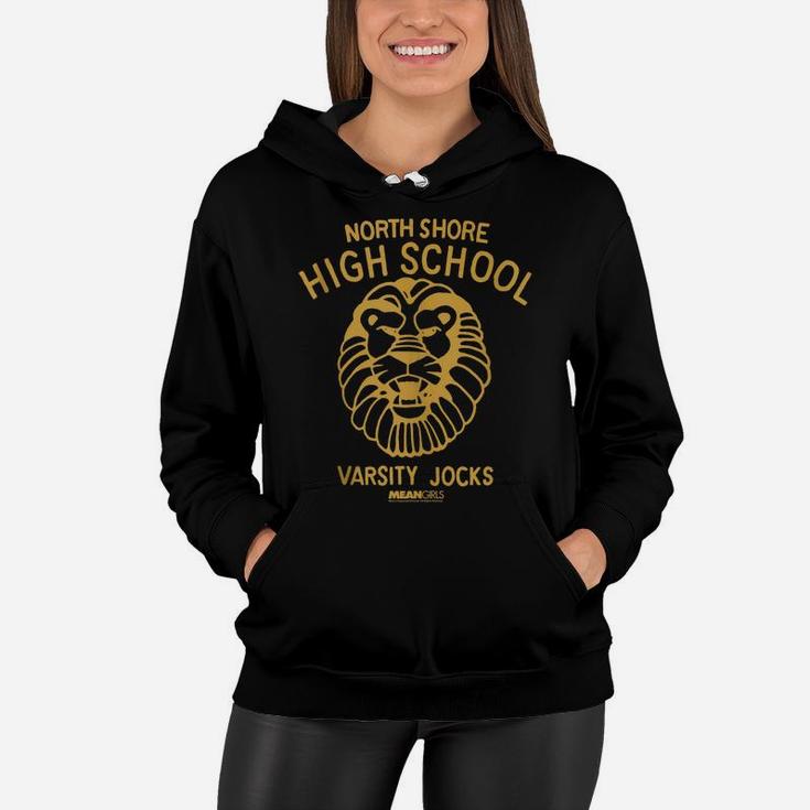 Mean Girls North Shore High School Lions Varisty Jocks Crest Women Hoodie