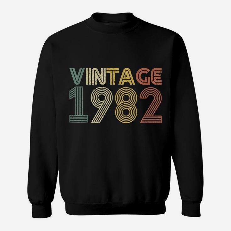 37Th Birthday T Shirt Gift Vintage 1982 Classic Men Women Sweatshirt