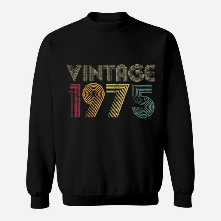 44Th Birthday Gifts Year Old - Vintage 1975 Sweatshirt