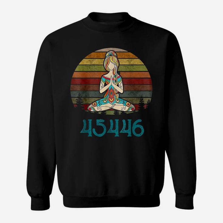 45446 Beige Af 45 Against 45 Yoga Namaste Sweatshirt