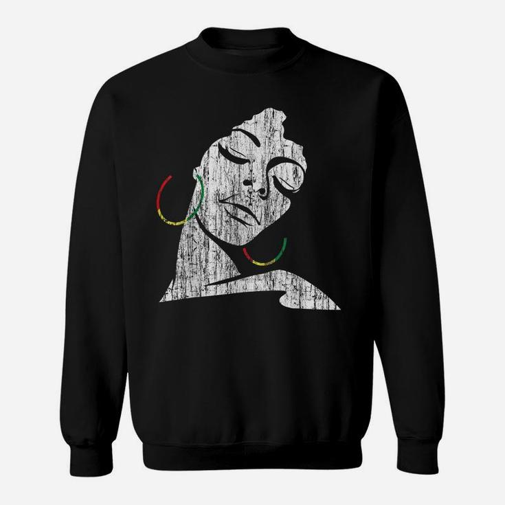 African Black History Month Woman Wife Mom Christmas Gift Sweatshirt