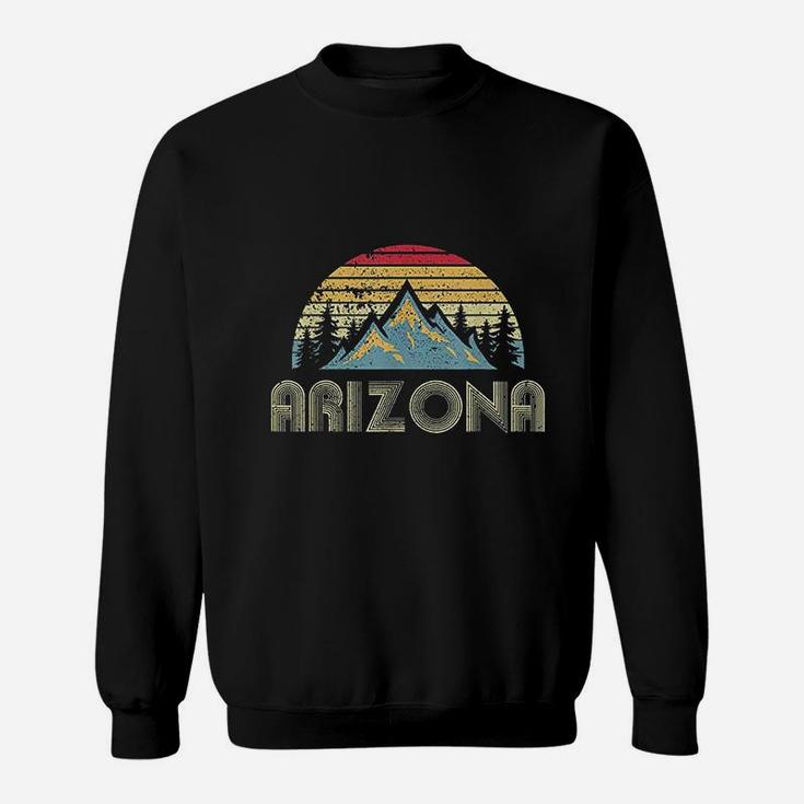 Arizona Retro Vintage Mountains Nature Hiking Sweatshirt