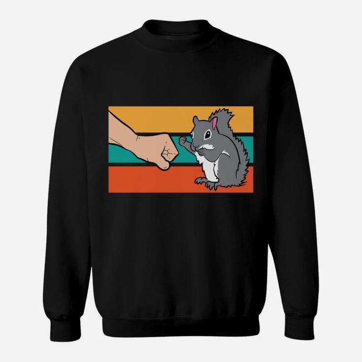 Best Squirrel Dad Ever Vintage Squirrel Sweatshirt