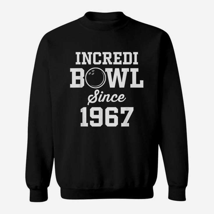 Bowling Gift For 54 Year Old Bowler 1967 Sweatshirt