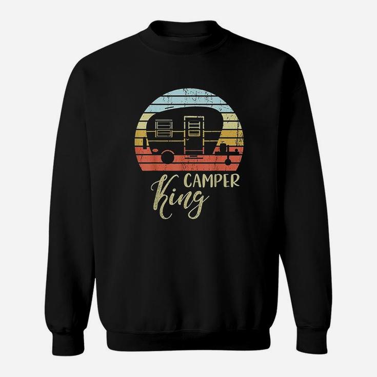 Camper King Classy Sassy Smart Assy Matching Couple Camping Sweatshirt