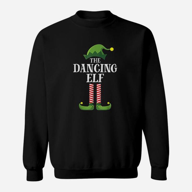 Dancing Elf Matching Family Group Christmas Party Sweatshirt