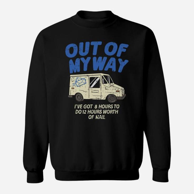 Delivery Driver Clothing Joke Gifts Delivery Truck Design Sweatshirt