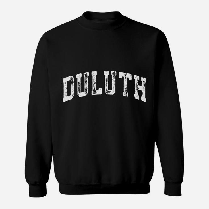 Duluth Minnesota Vintage Nautical Crossed Oars Sweatshirt