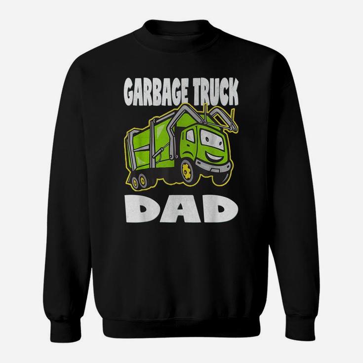 Garbage Truck Dad Vintage Father Monster Trucks Sweatshirt