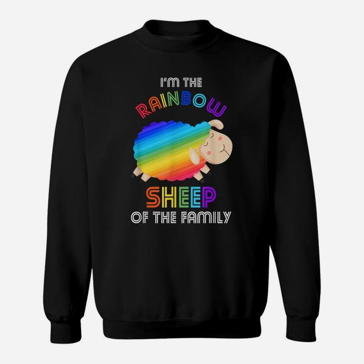 Im The Rainbow Sheep Of The Family Sheep Sweatshirt