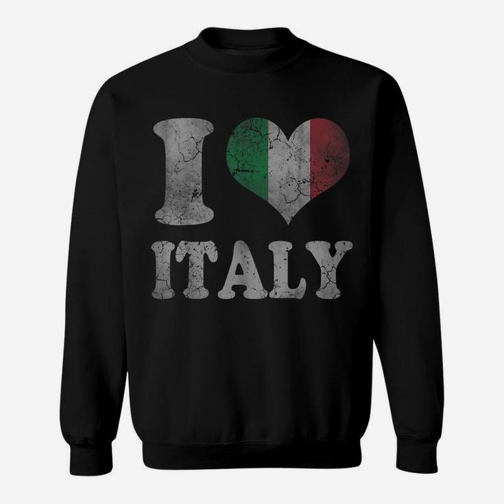 Italy Italian Flag Love Italia Italiano Sweatshirt