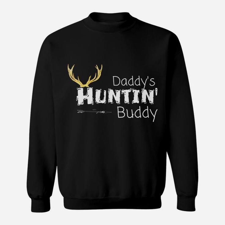 Kids Daddys Hunting Buddy Clothes Boy Girl Toddler Deer Hunter Sweatshirt