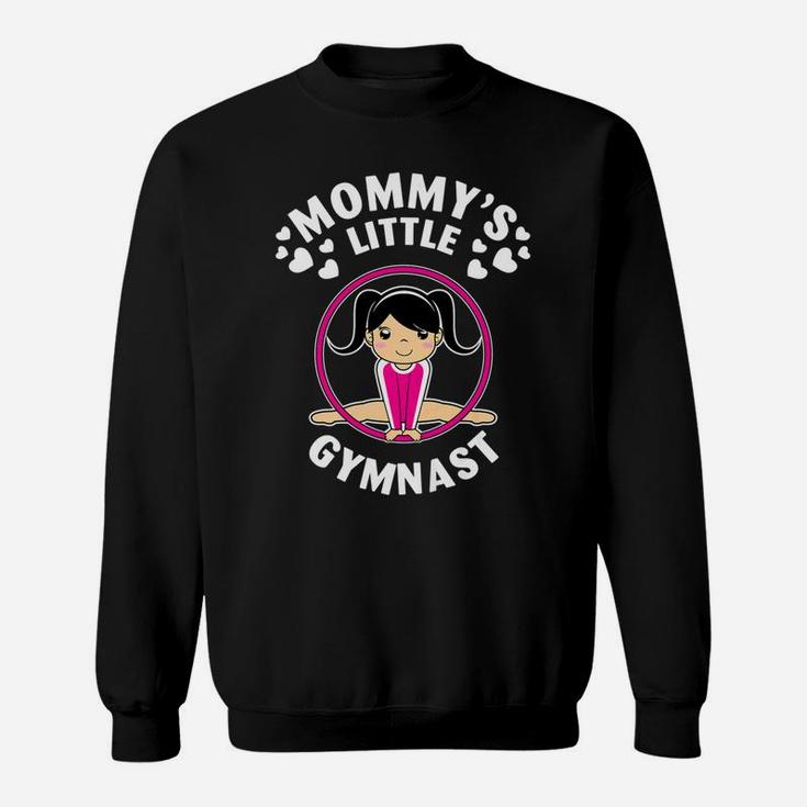 Kids Gymnastics Girls Mommys Little Gymnast Tee Sweatshirt