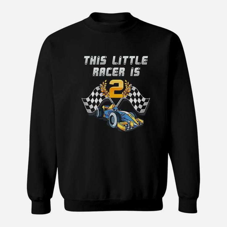 Kids Sports Car Racing Birthday Race Driver 2 Years Old Sweatshirt