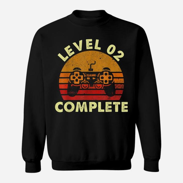 Level 2 Complete Vintage Celebrate 2Nd Wedding Sweatshirt