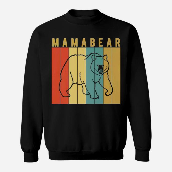 Mama Bear Vintage Retro Class Camping Gift Sweatshirt