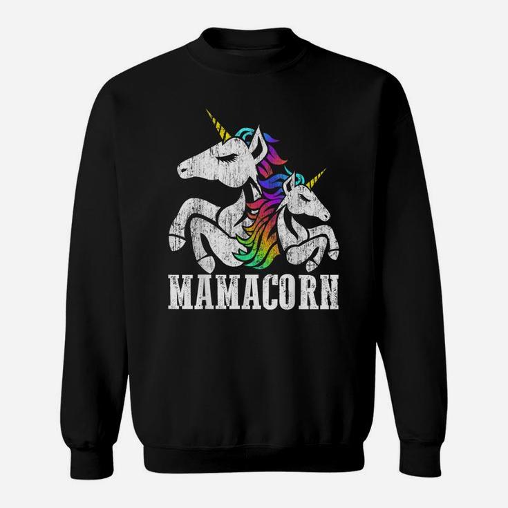 Mamacorn Unicorn Mom Baby Mommy Motherhood Christmas Gift Sweatshirt