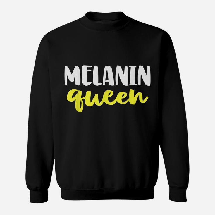 Melanin Queen Shirt For Women Pride Black History Month Sweatshirt