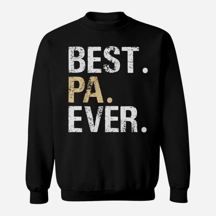 Mens Best Pa Graphic Pa Gift From Granddaughter Grandson Sweatshirt