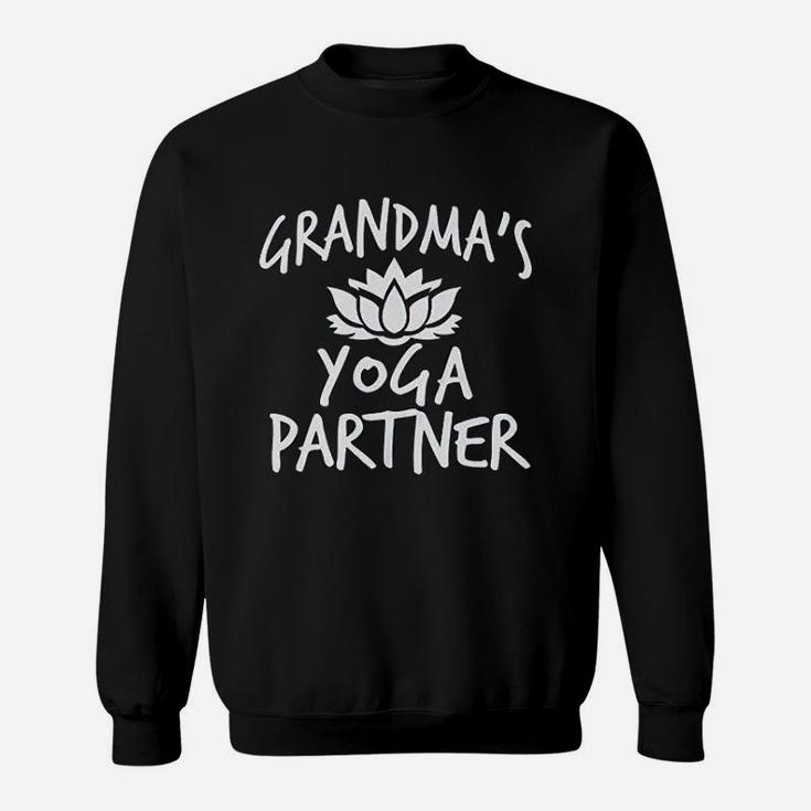 Mommys Grandmas Or Aunties Yoga Partner Sweatshirt