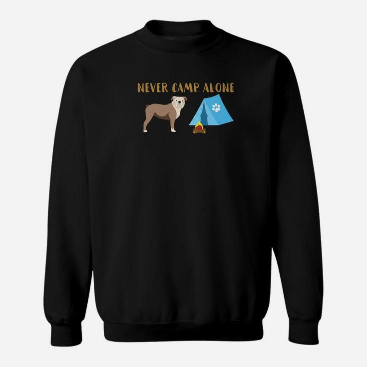 Old English Bulldog Shirt Tent Camping Dog Sweatshirt
