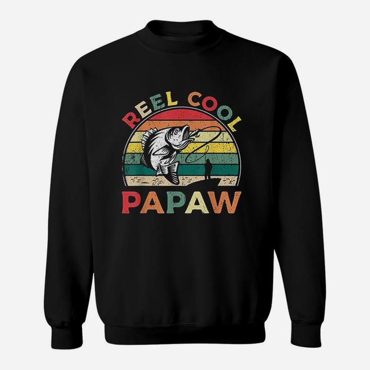 Reel Cool Papaw Vintage Bass Fishing Sweatshirt