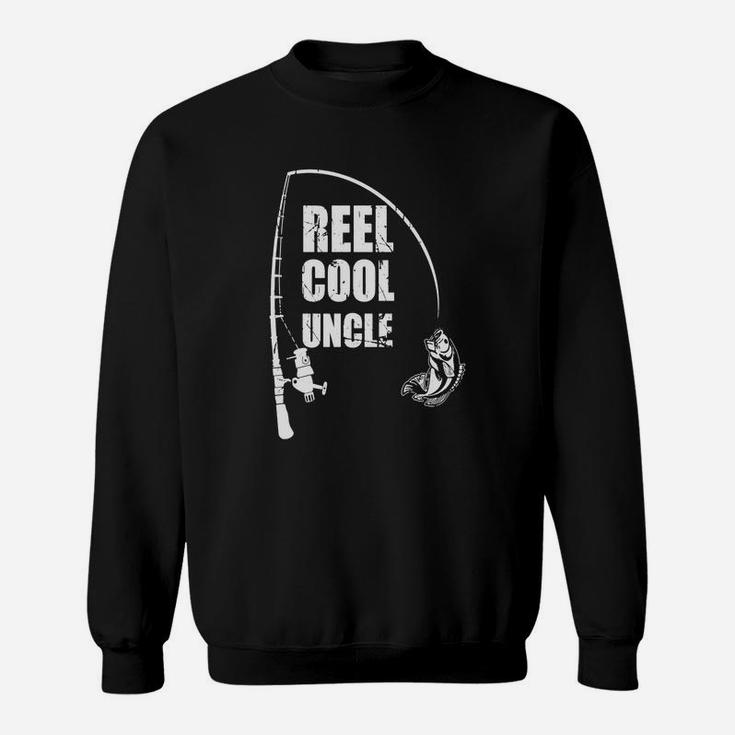 Reel Cool Uncle Great Gift Fishing For Uncle Sweatshirt