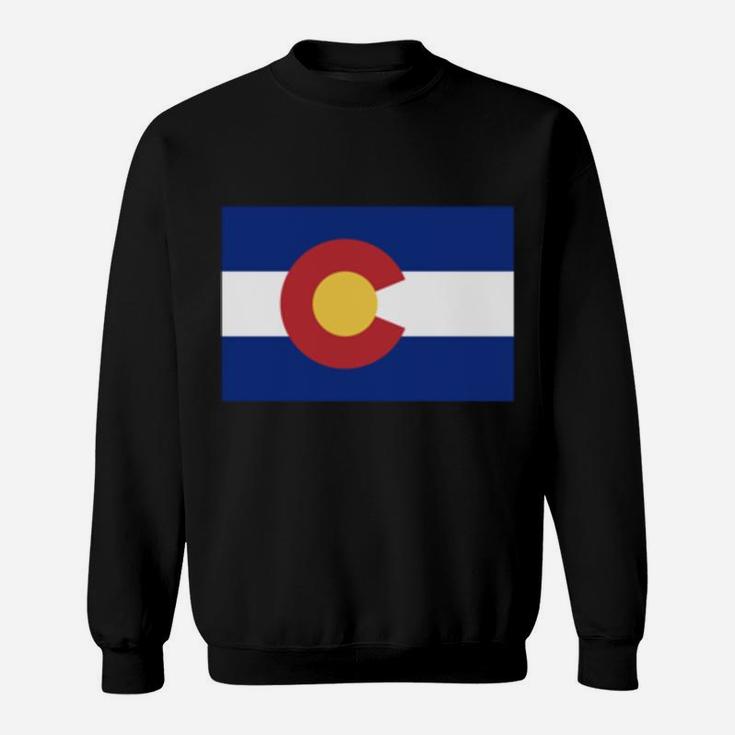 State Of Colorado Flag Cool Co Coloradan Flags Women Men Sweatshirt Sweatshirt