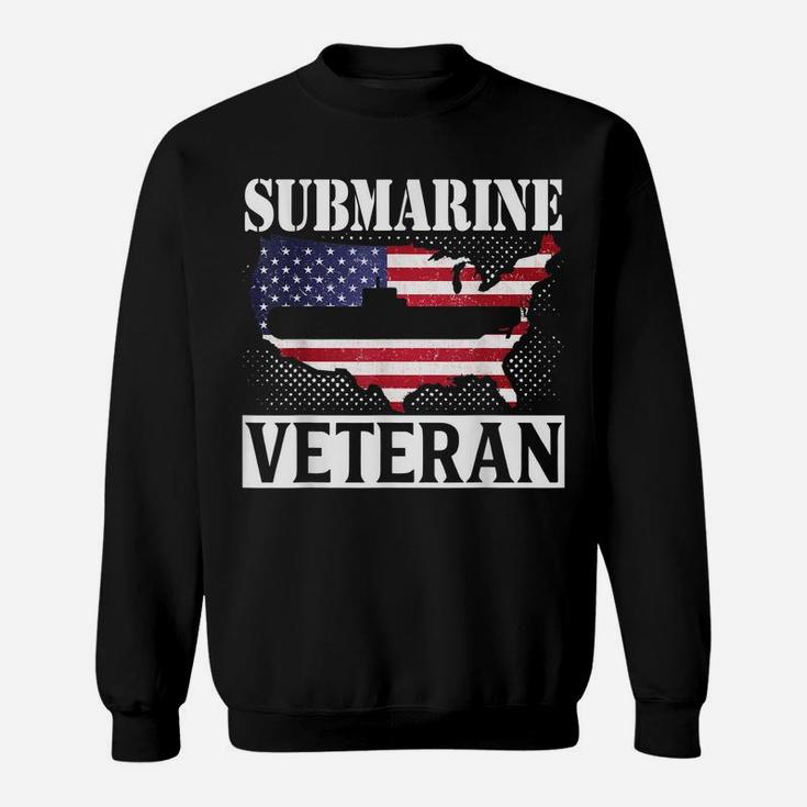 Submarine Veteran Fighting For Freedom Patriot Veterans Day Sweatshirt