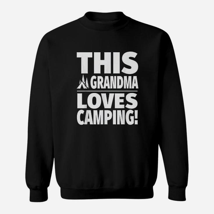 This Grandma Loves Camping Cute Camping Grandma Sweatshirt