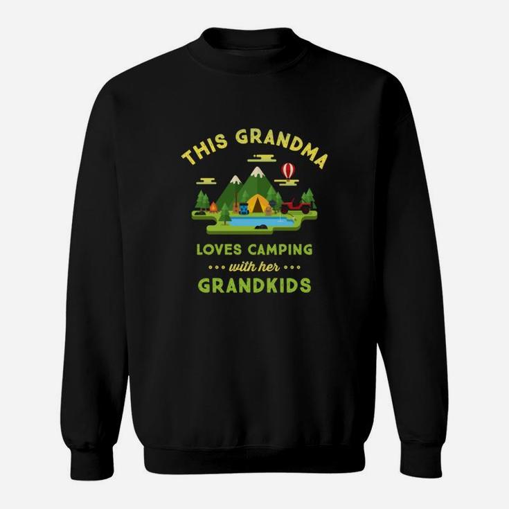 This Grandma Loves Camping With Her Grandkids Sweatshirt